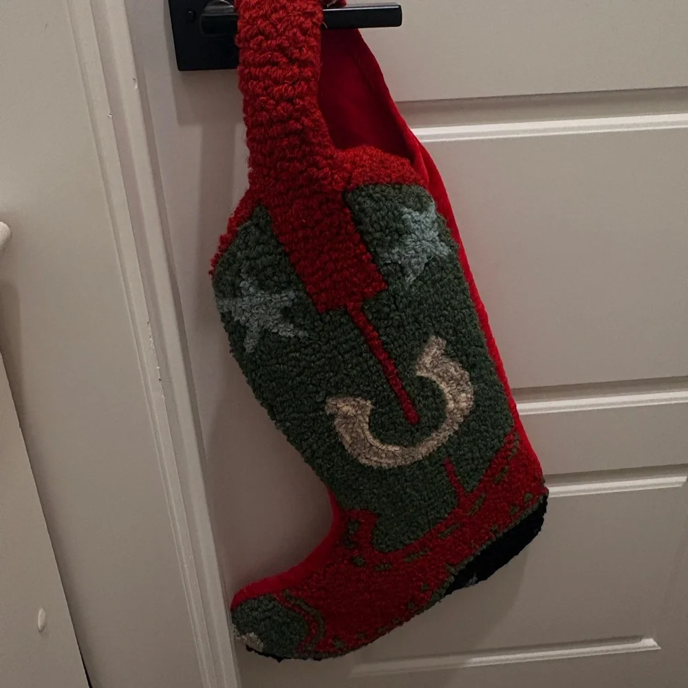 Lucky Star Boot Wool Stocking - Picture 4 of 12